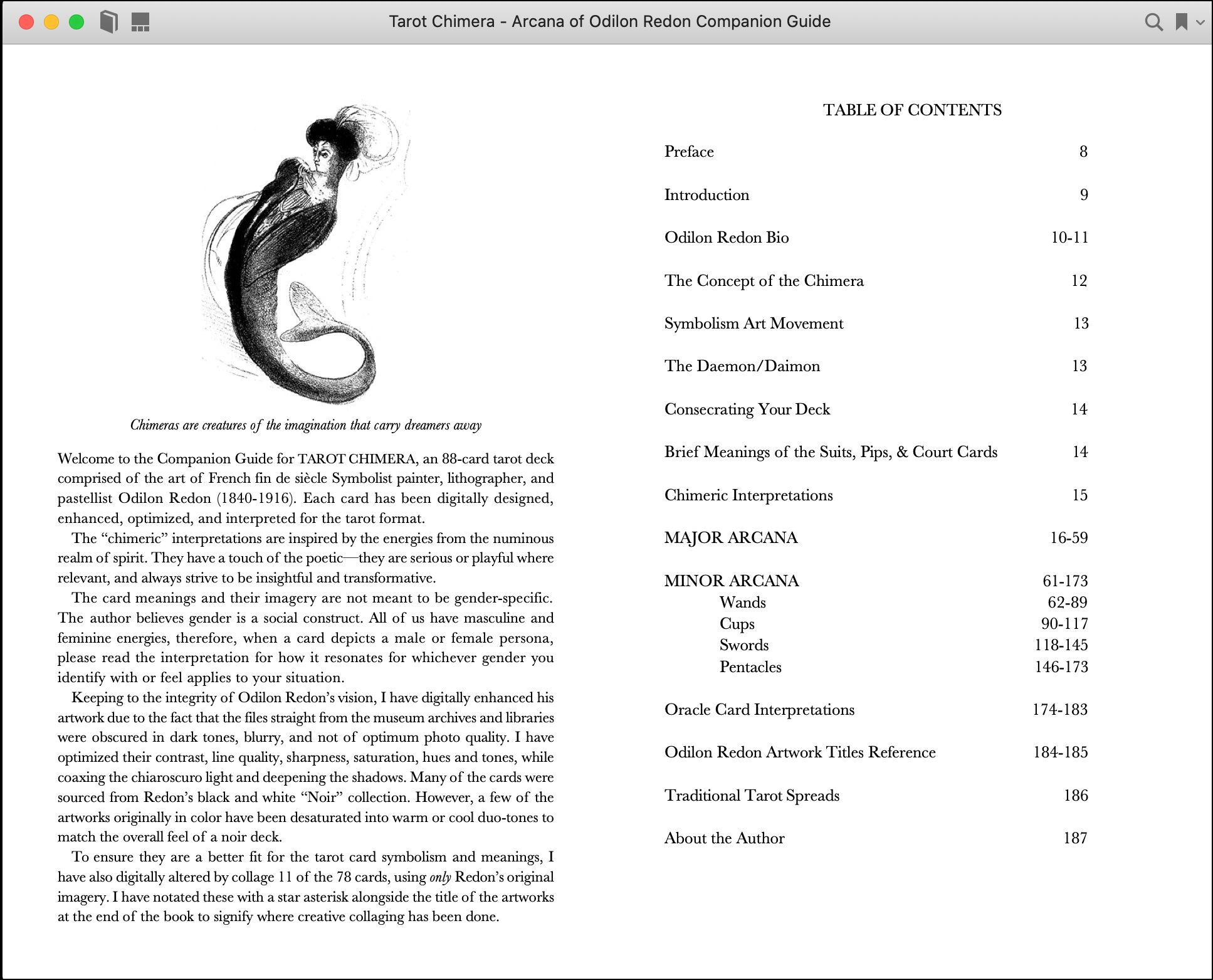 Tarot Chimera eBook Companion Guide — Shop — URANIA PRESS