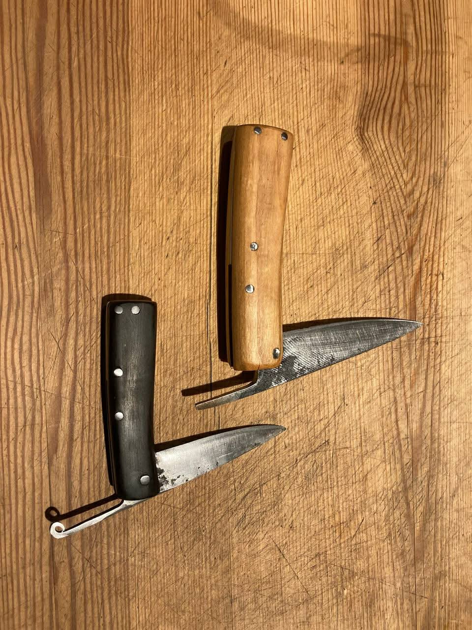 Thursday 6th - Folding Knife Forging with Sven Liebetrau