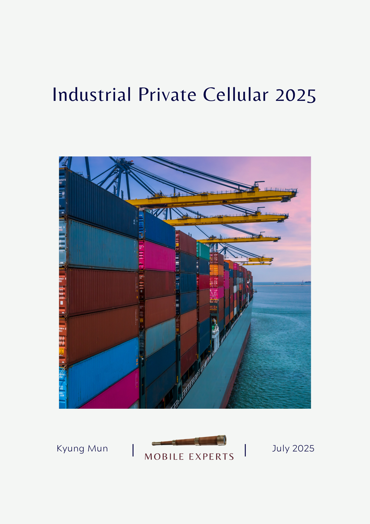 Industrial Private Cellular 2025