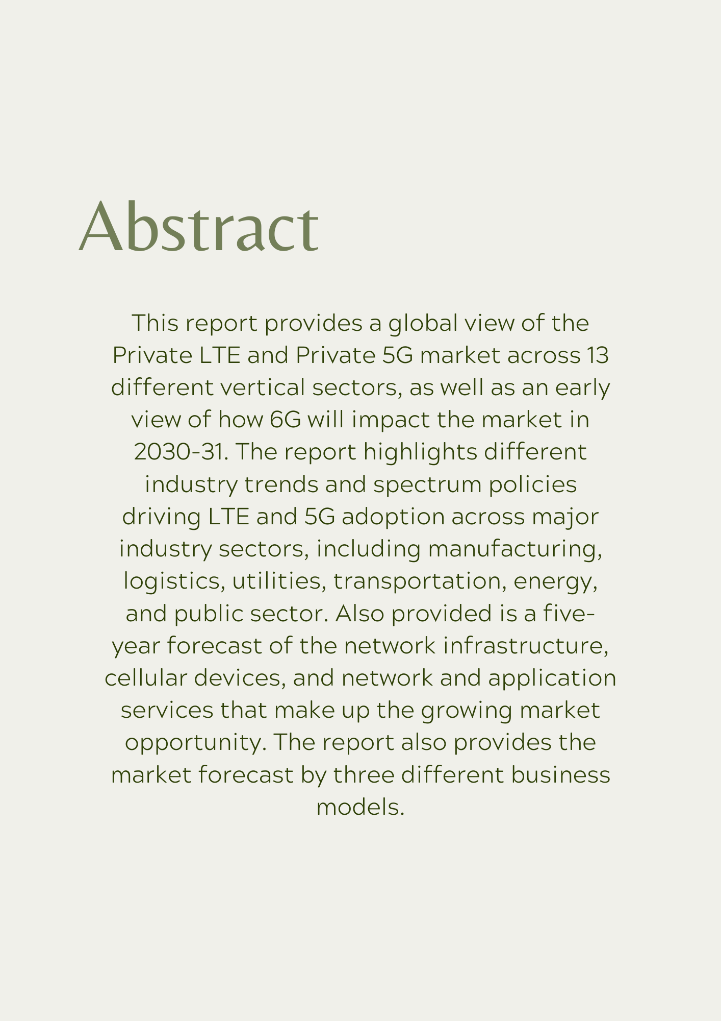 Private Cellular Network Equipment 2026
