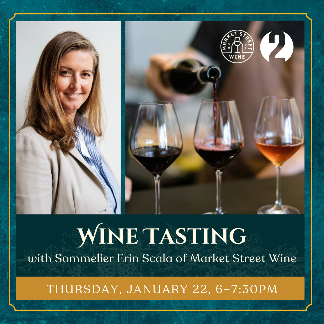 Wine Tasting with Sommelier Erin Scala of Market Street Wine