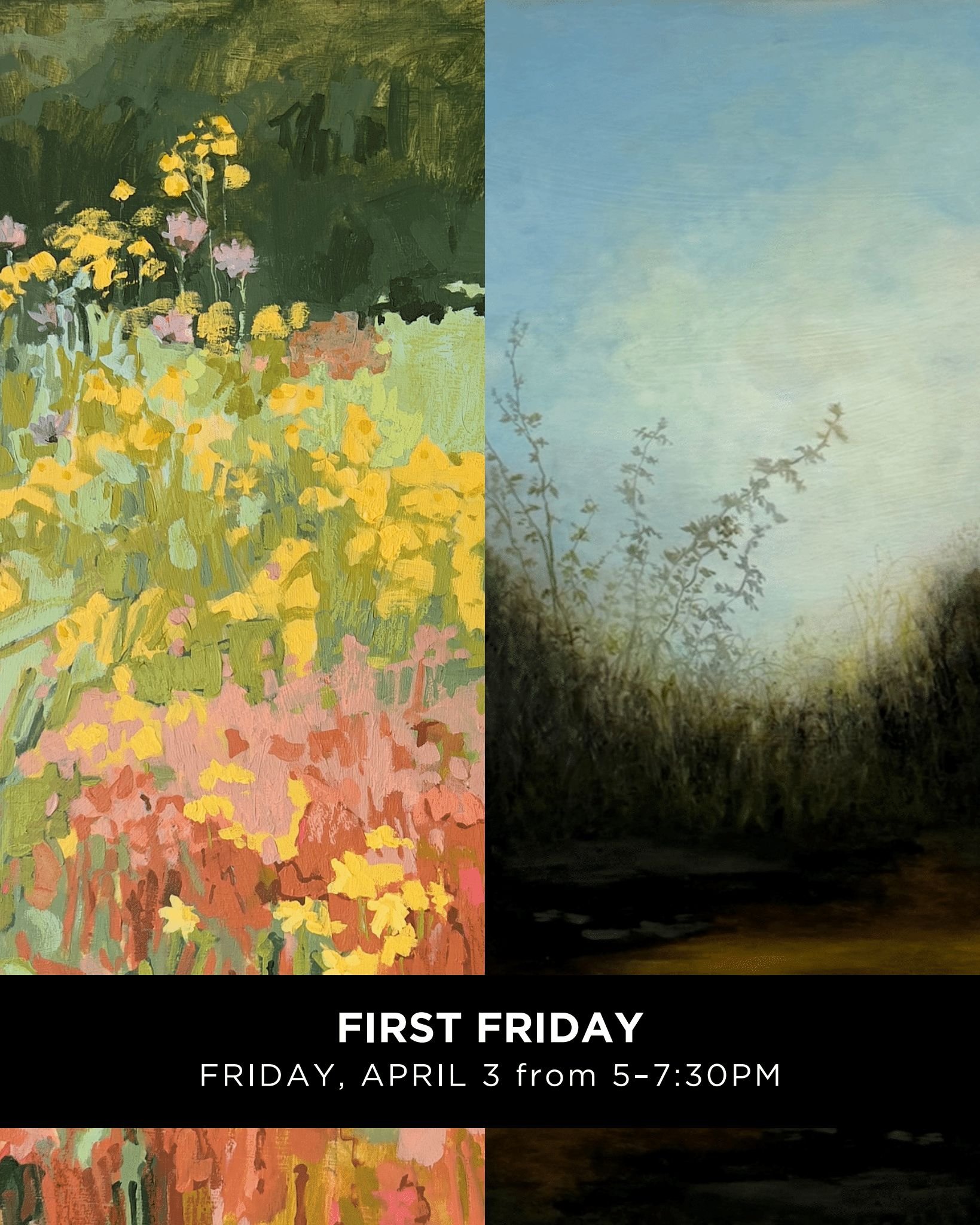 First Friday: Fine Art &amp; Flowers + Giselle Gautreau