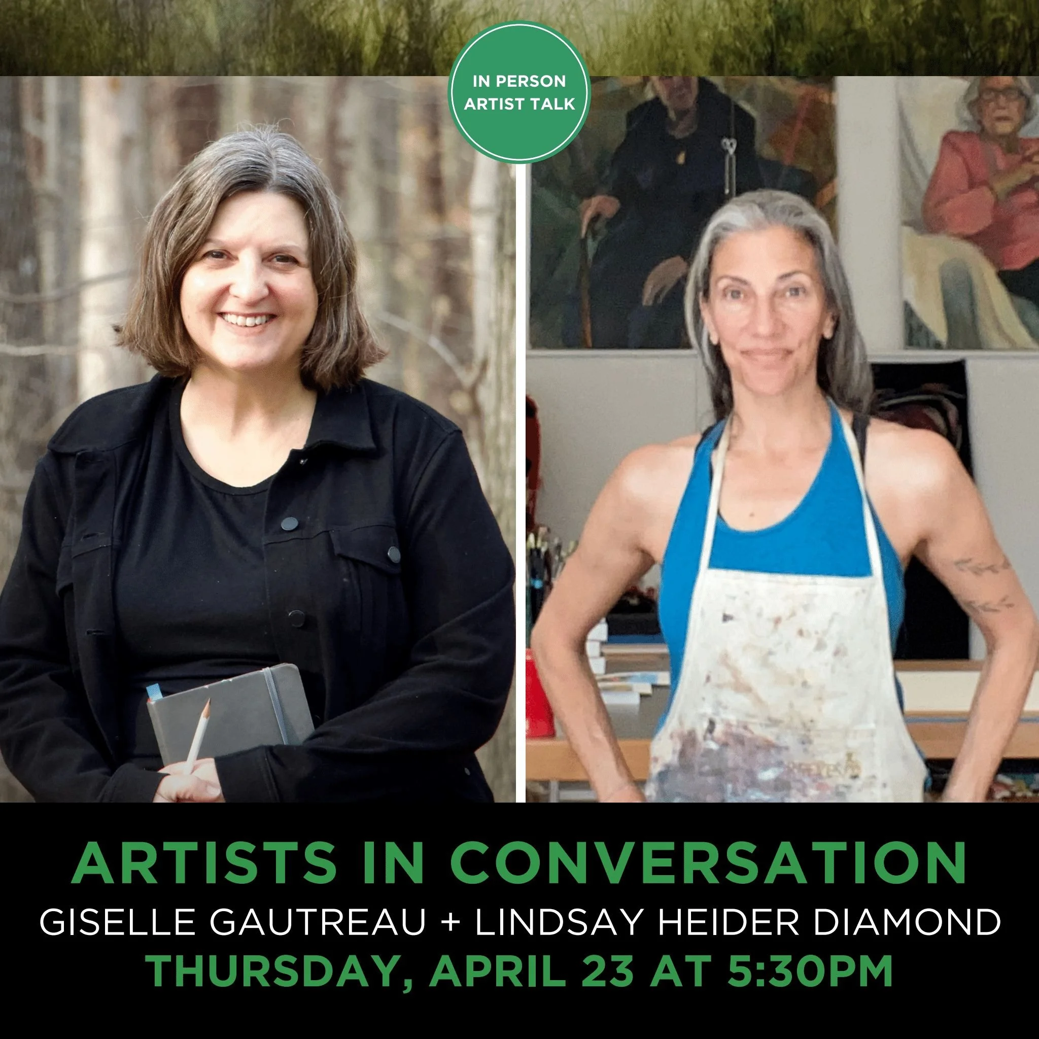 Artists in Conversation: Giselle Gautreau + Lindsay Heider Diamond