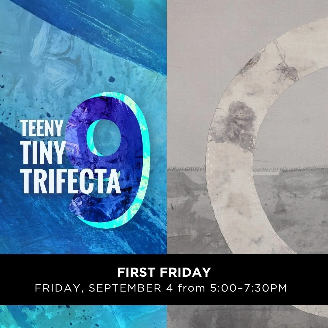First Friday: "Teeny Tiny Trifecta 9" + "Lotta Helleberg — Vildvuxen: In Praise of the Untended"