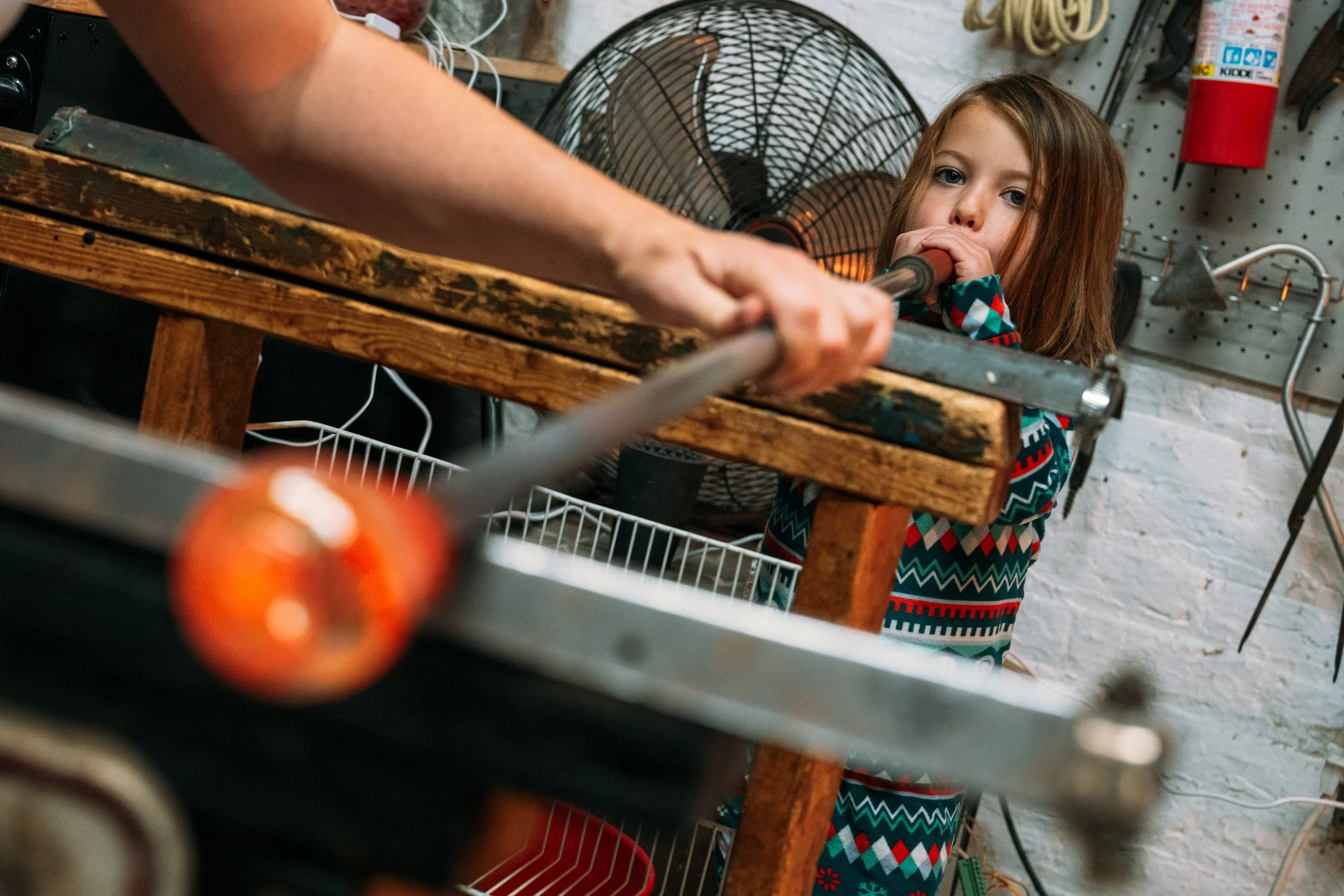 Glass Ornament-Blowing Fundraiser Benefiting Second Street Gallery
