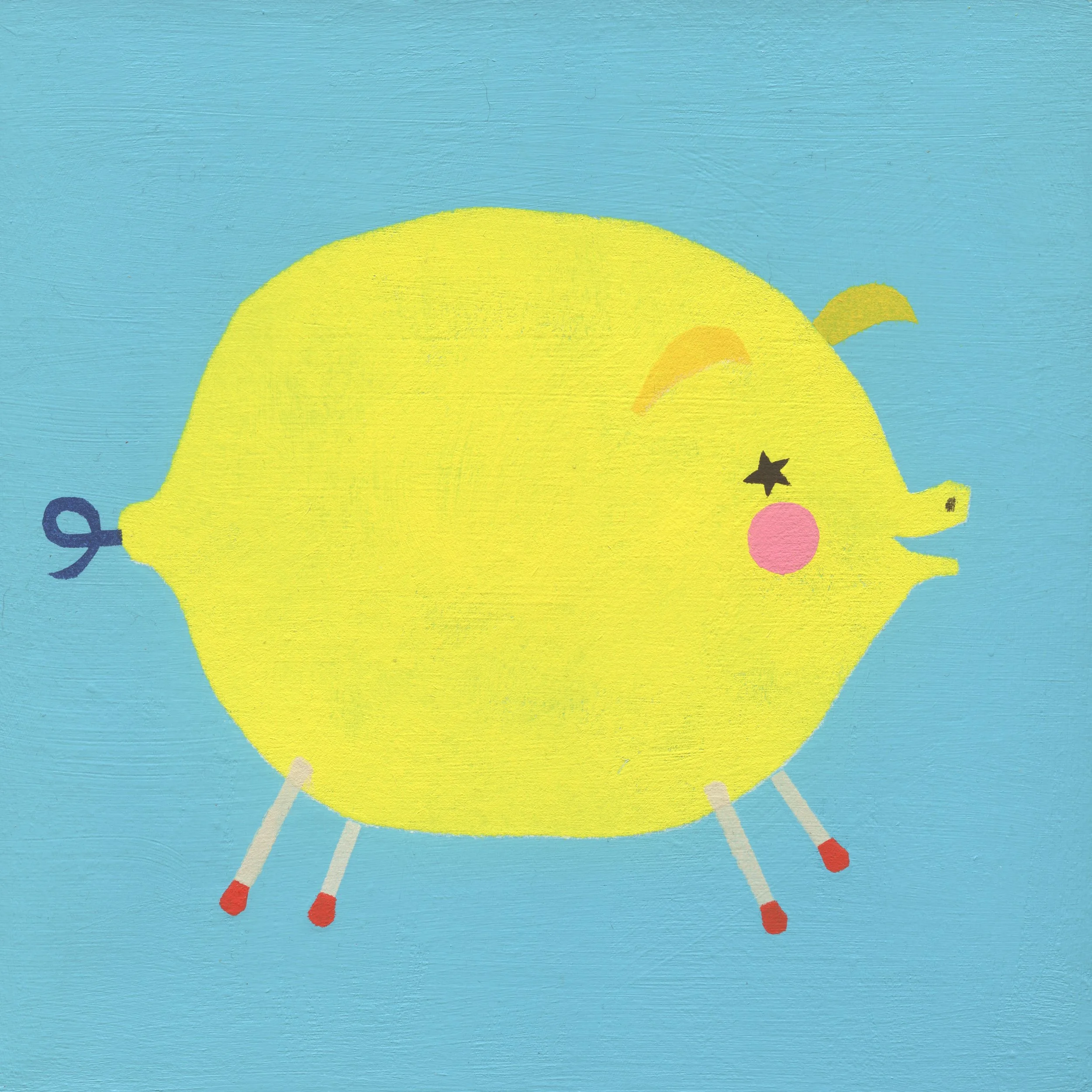 Sarah Hand Lemon Pig