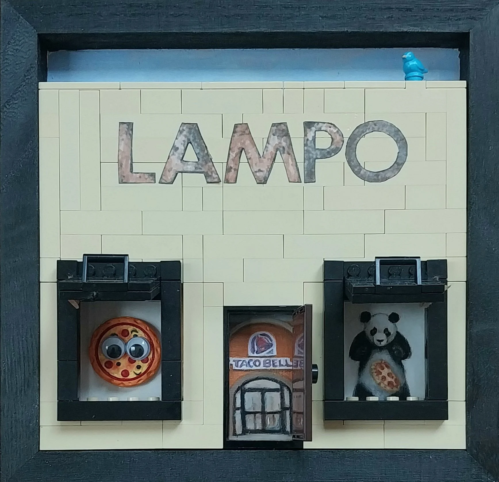 Check_LampoB_2026_mixed media on panel_8x8inches - Mary Jane Check.jpg