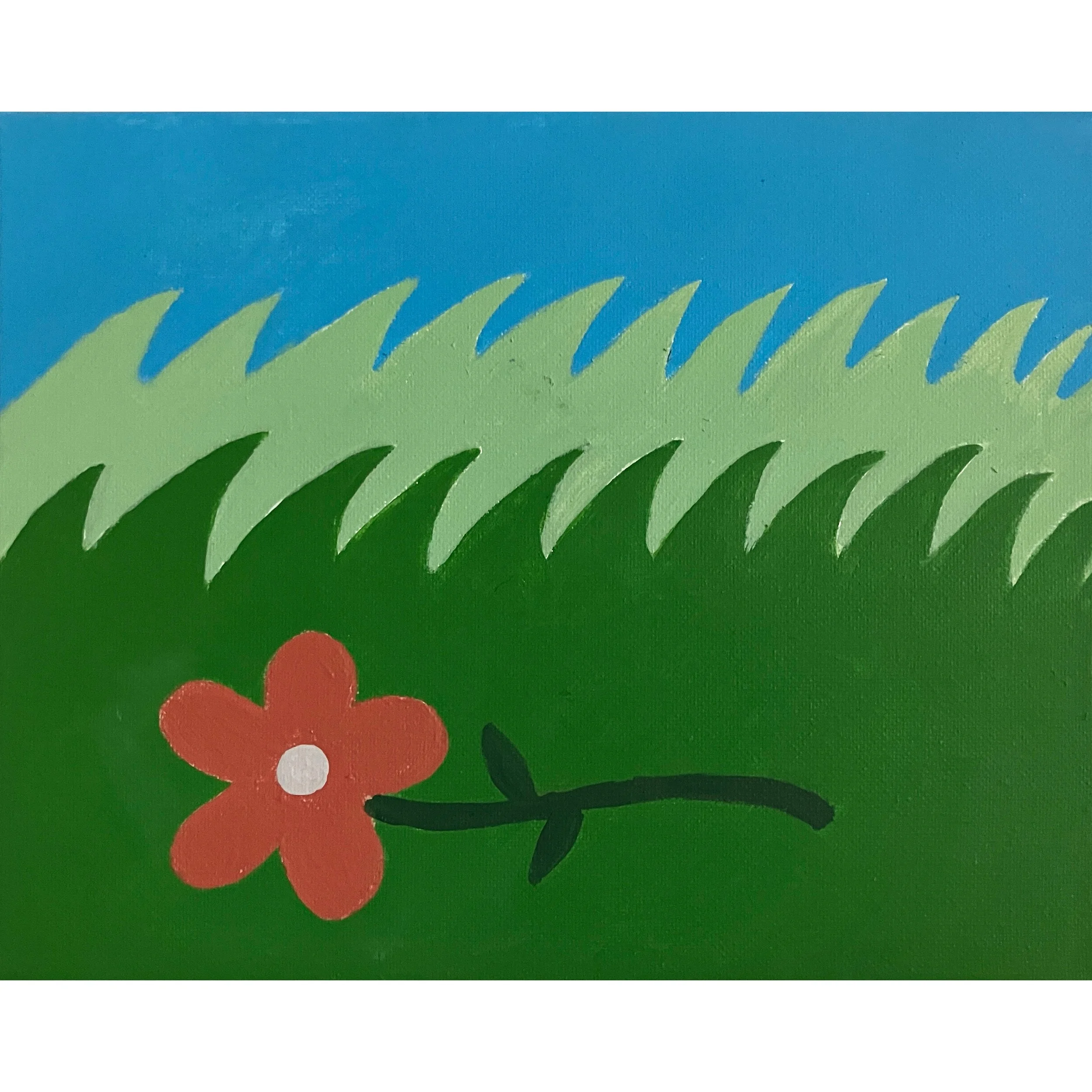 Ryan Trott Grass with Flower
