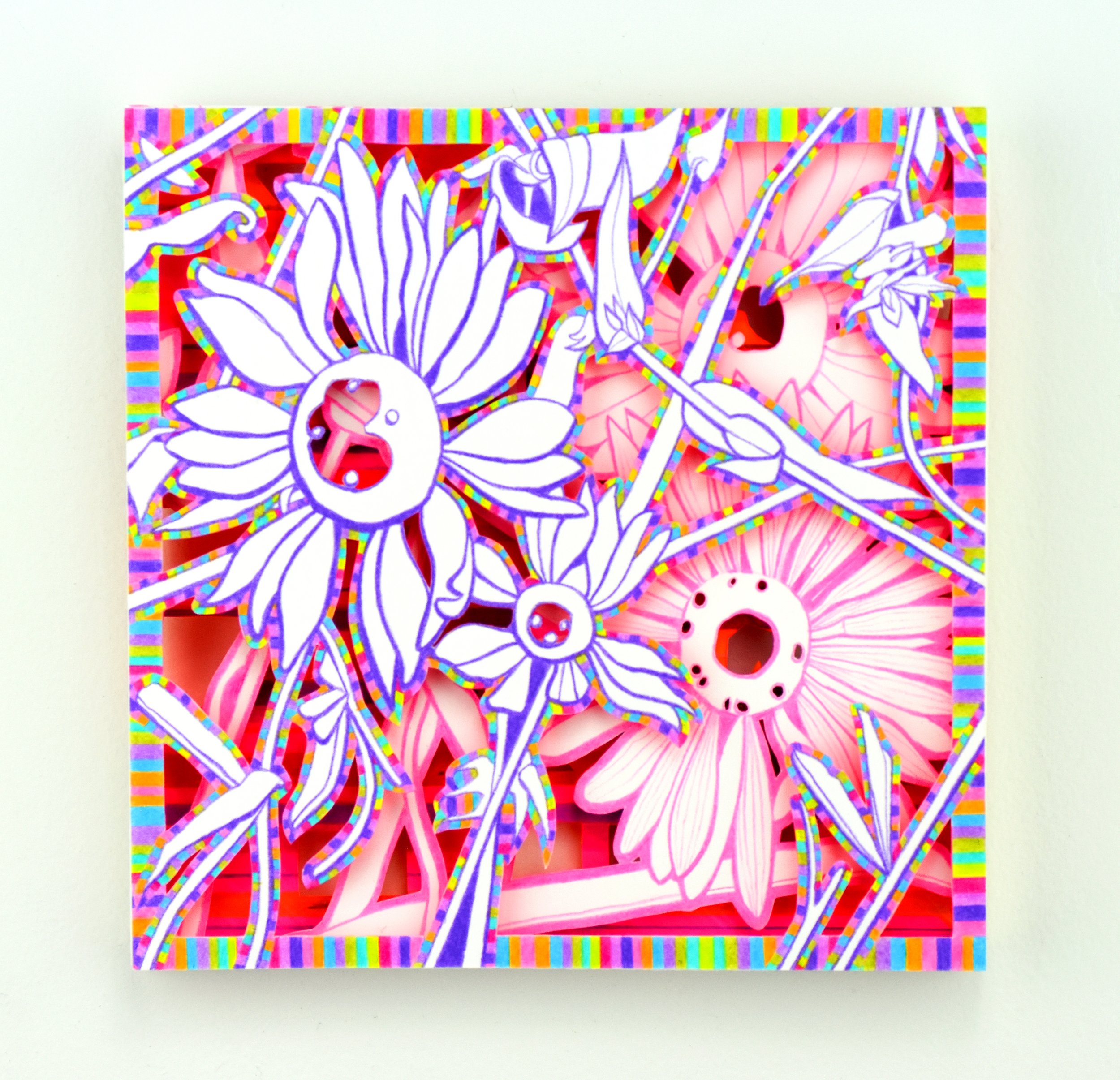 Small Layered Garden (Firewheel Web)