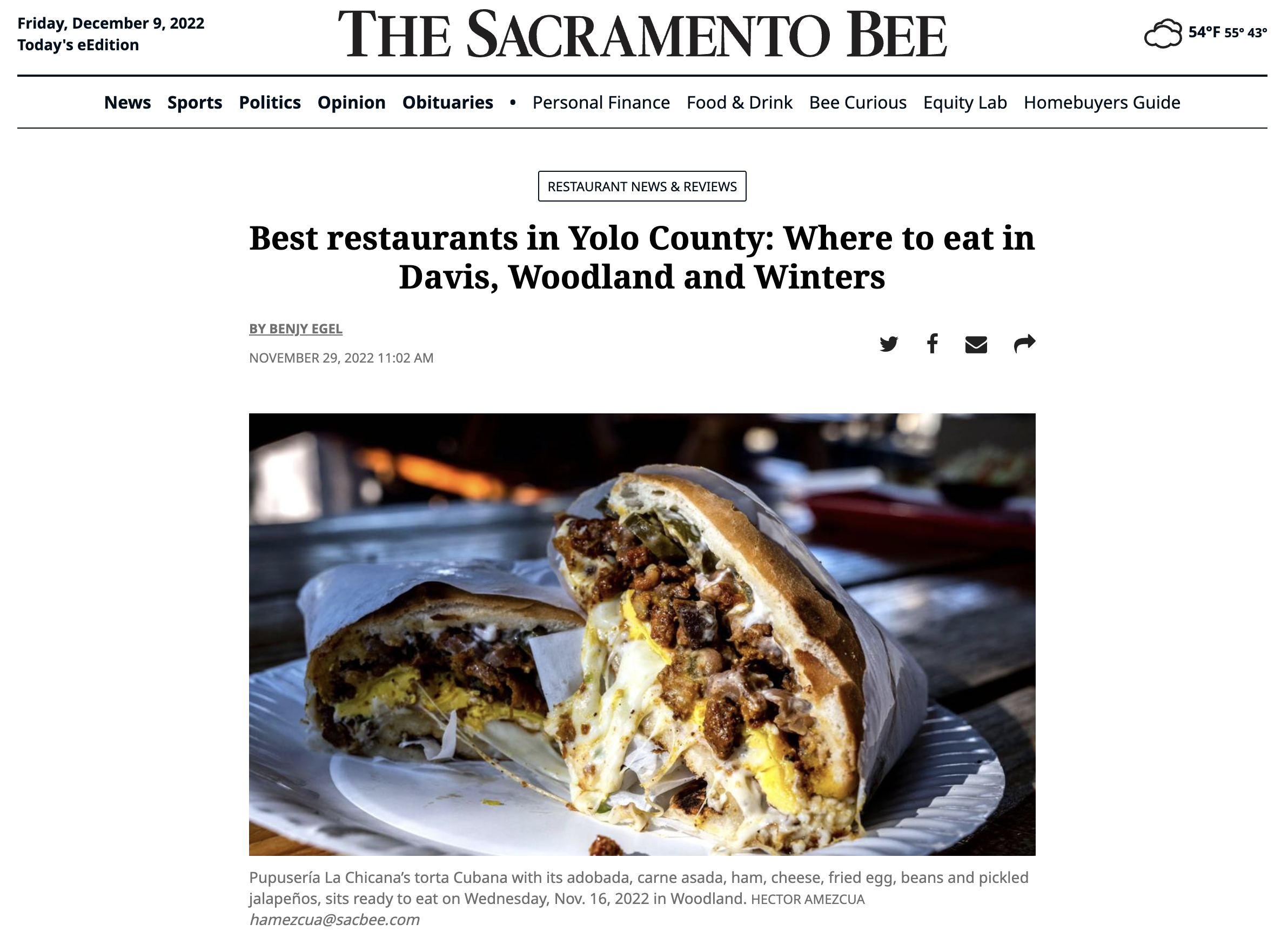 The Sacramento Bee