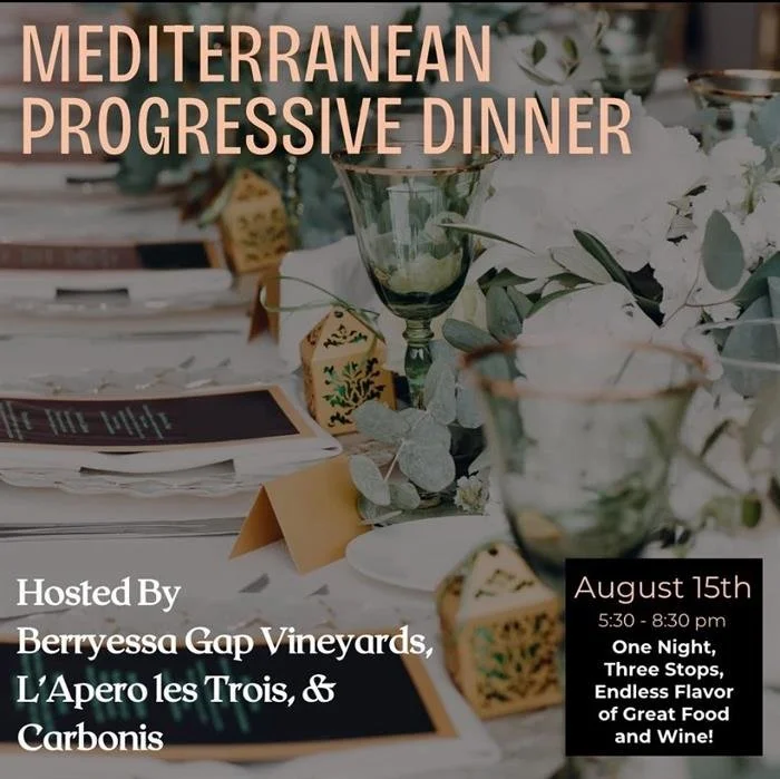 Mediterranean Progressive Dinner