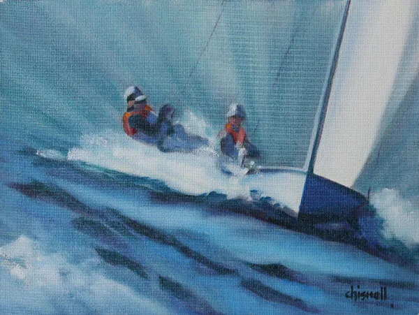 SC2. Chisnell Sailing Dinghy. .JPG