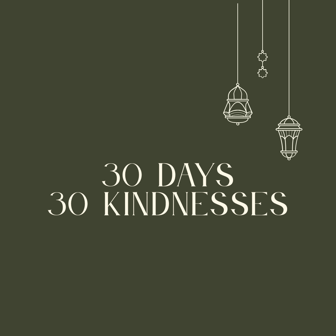 30 Days 30 Kindnesses