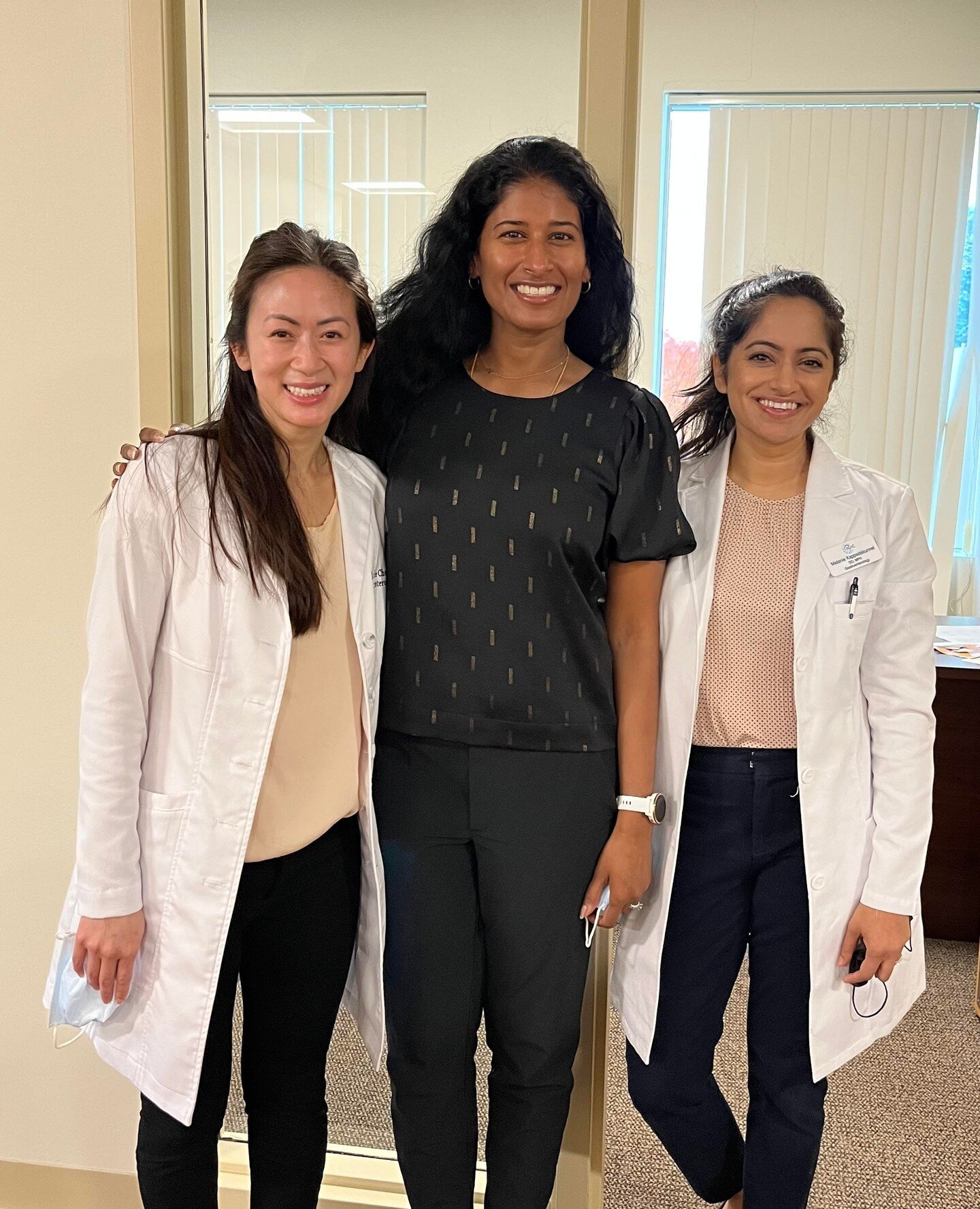 All women docs in the office today! 💪⁠
⁠
Looking for a female gastroenterologist for your next colonoscopy or to see in the office? Our group is one of the only GI practices in the country that's half women physicians 😍