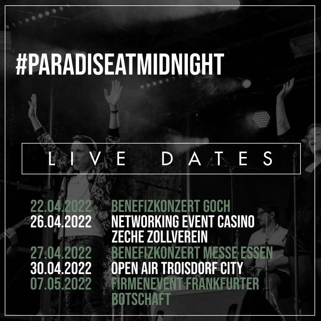 Unsere kommenden Live-Shows in den nächsten zwei Wochen