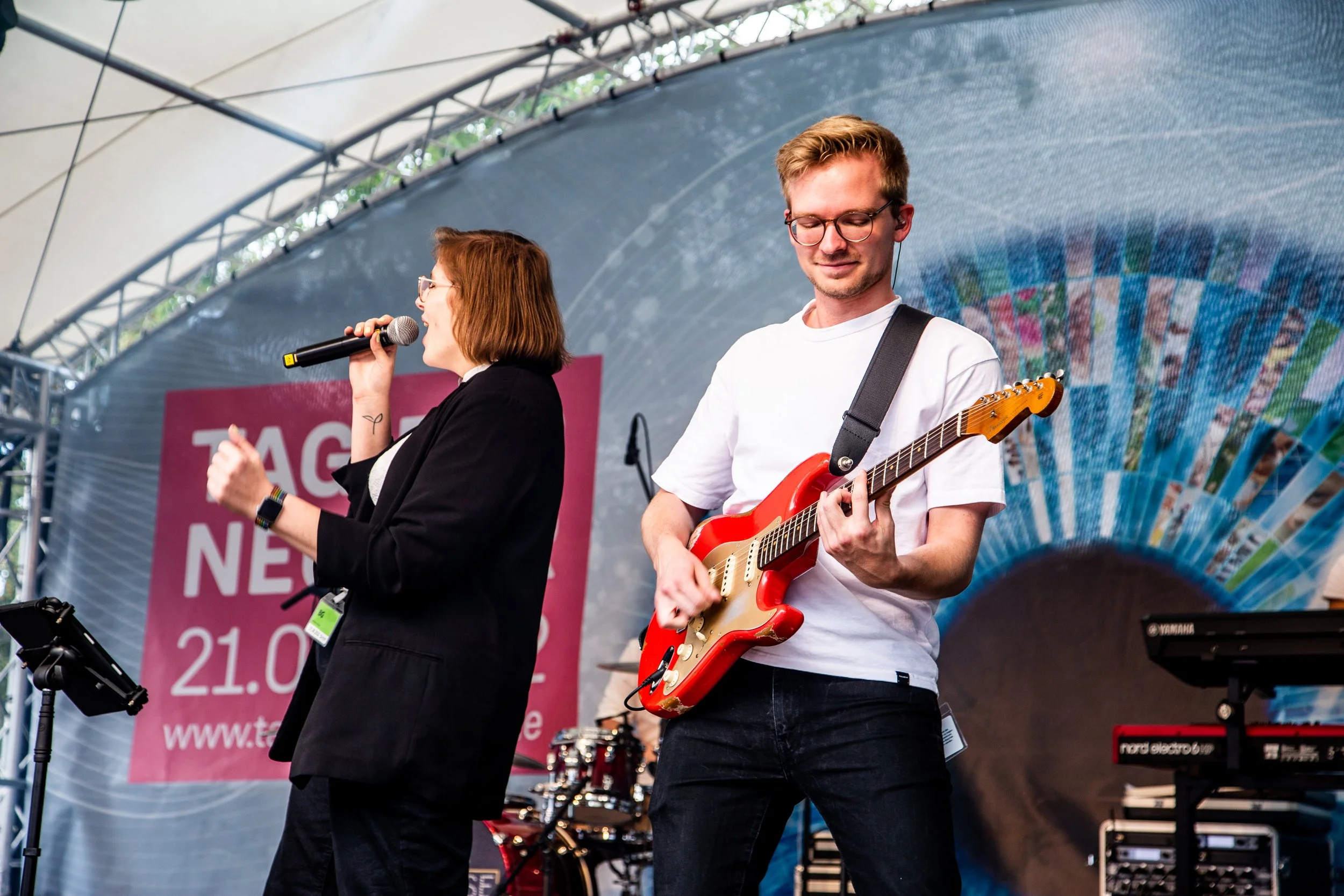 Paradise At Midnight Liveband @ Forschungszentrum Jülich, Tag der Neugier 2022, Partyband Open Air