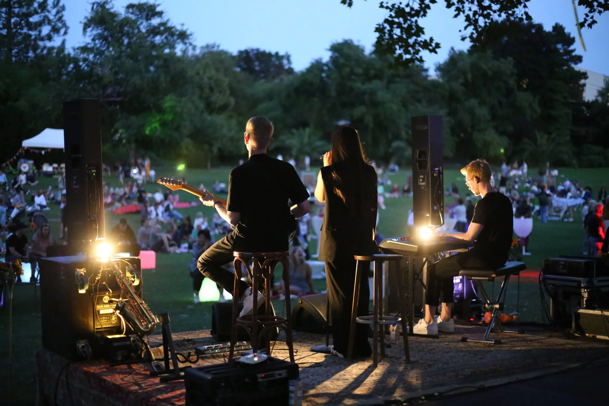 Acoustic Paradise live bei den Parkvibes im Grugapark Essen
