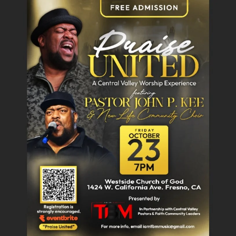 Pastor Cornell is the opening act for the John P Kee concert THIS FRIDAY! Tickets are sold out.