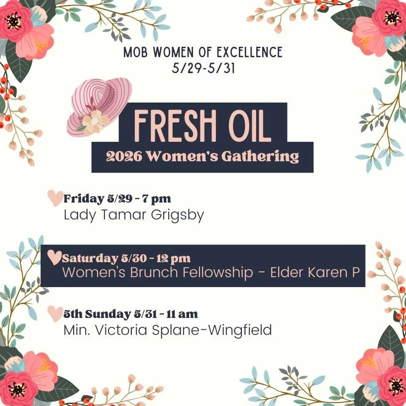 2026 Women's Gathering - Fresh Oil