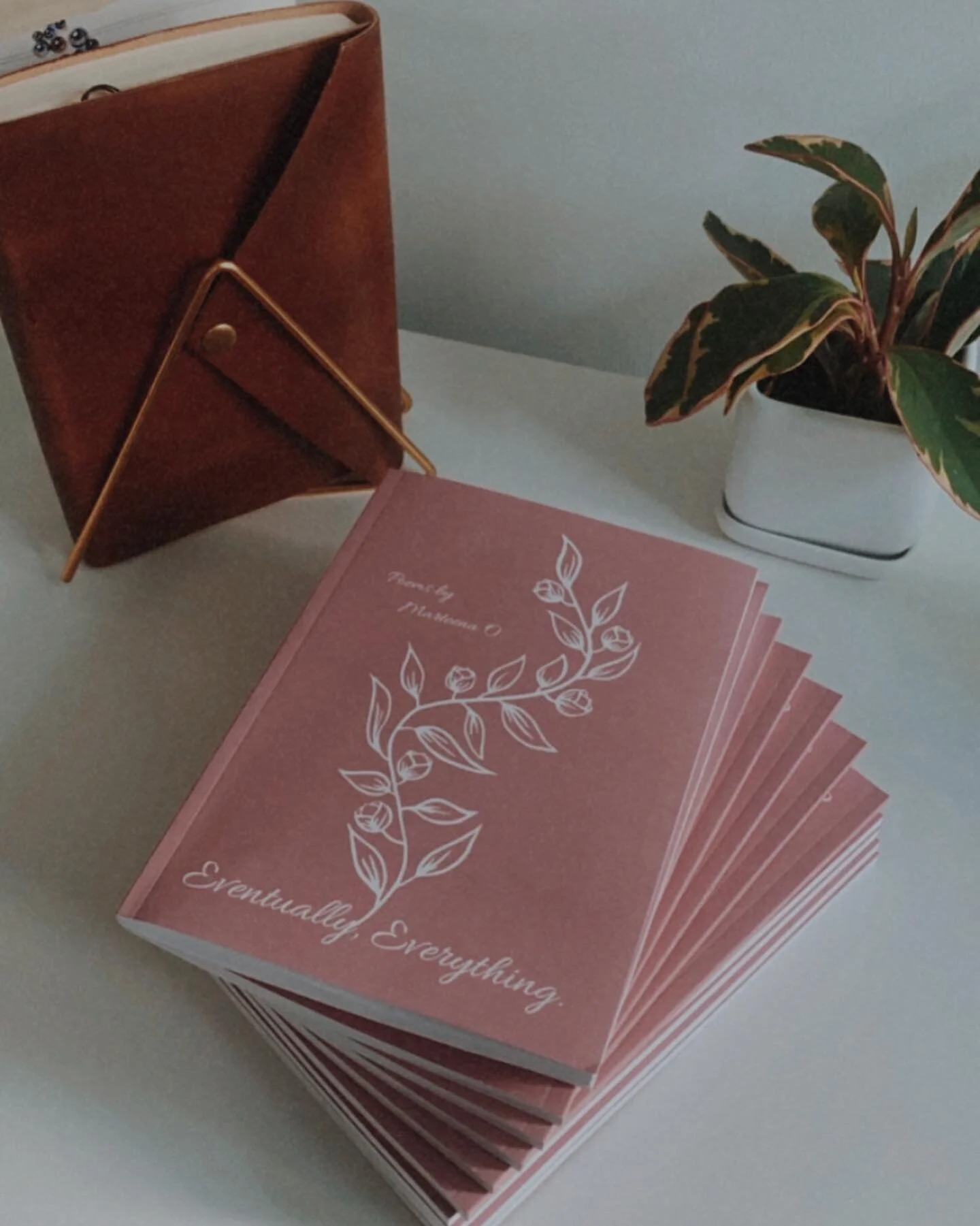 EVERYTHING. ARRIVES. 🌿

My 2nd collection of poetry, Eventually, Everything. is now available.

Get your copy: MarteenaOliphant.com 

Thank you a million fold to those who have inspired me to dream, love and fearlessly spill my heart on these pages.