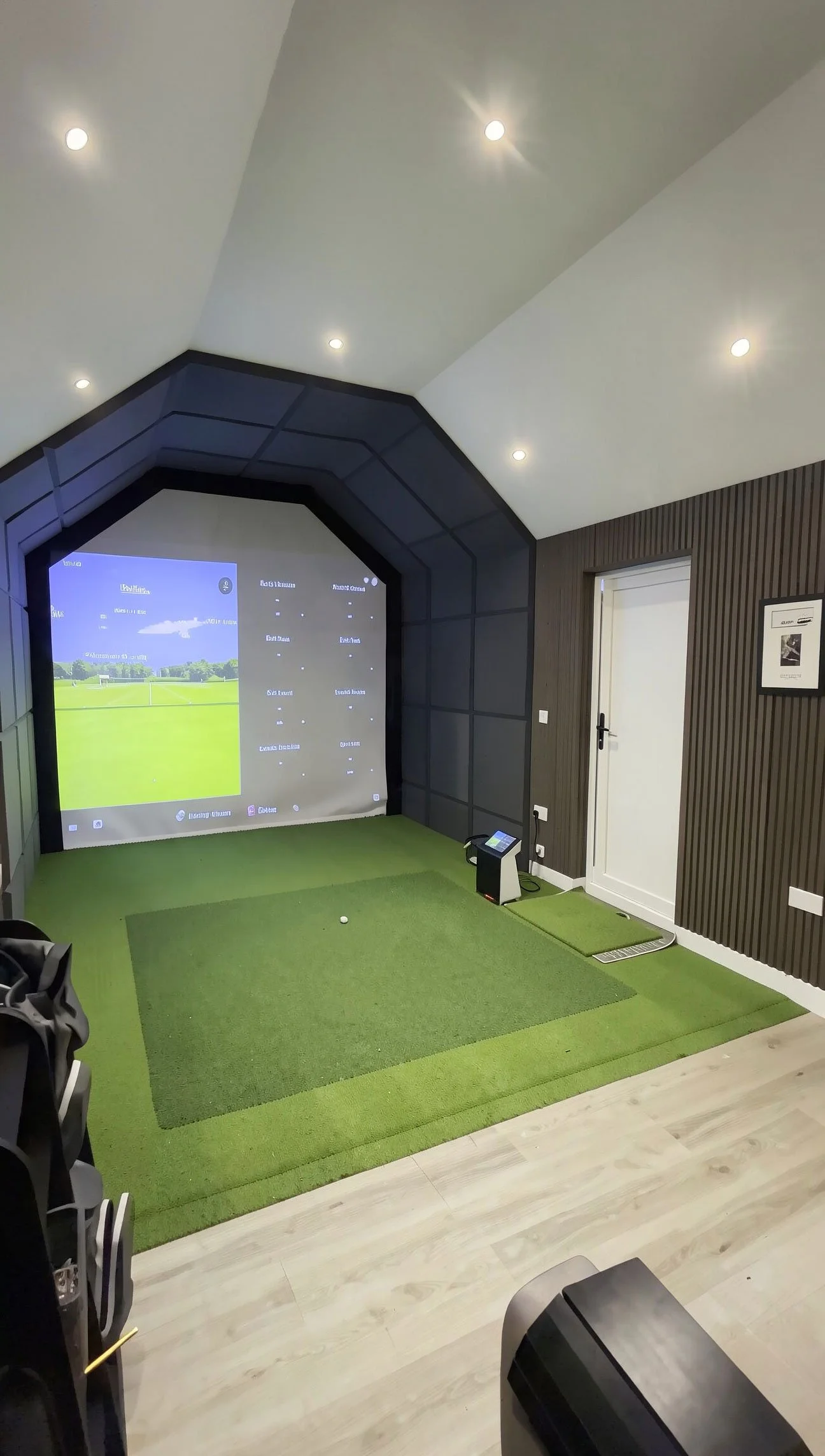 Golf Simulator Garden Room
