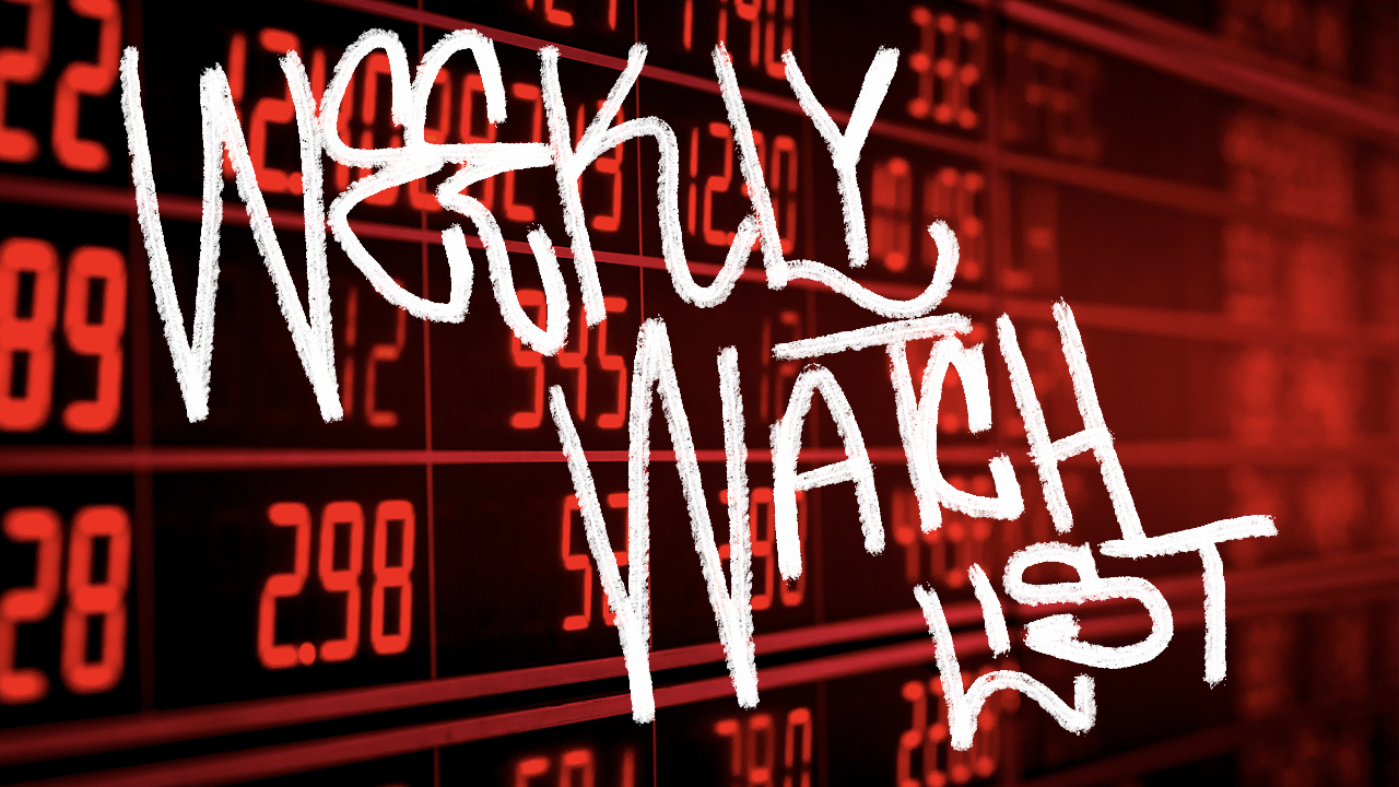 Weekly Watchlist