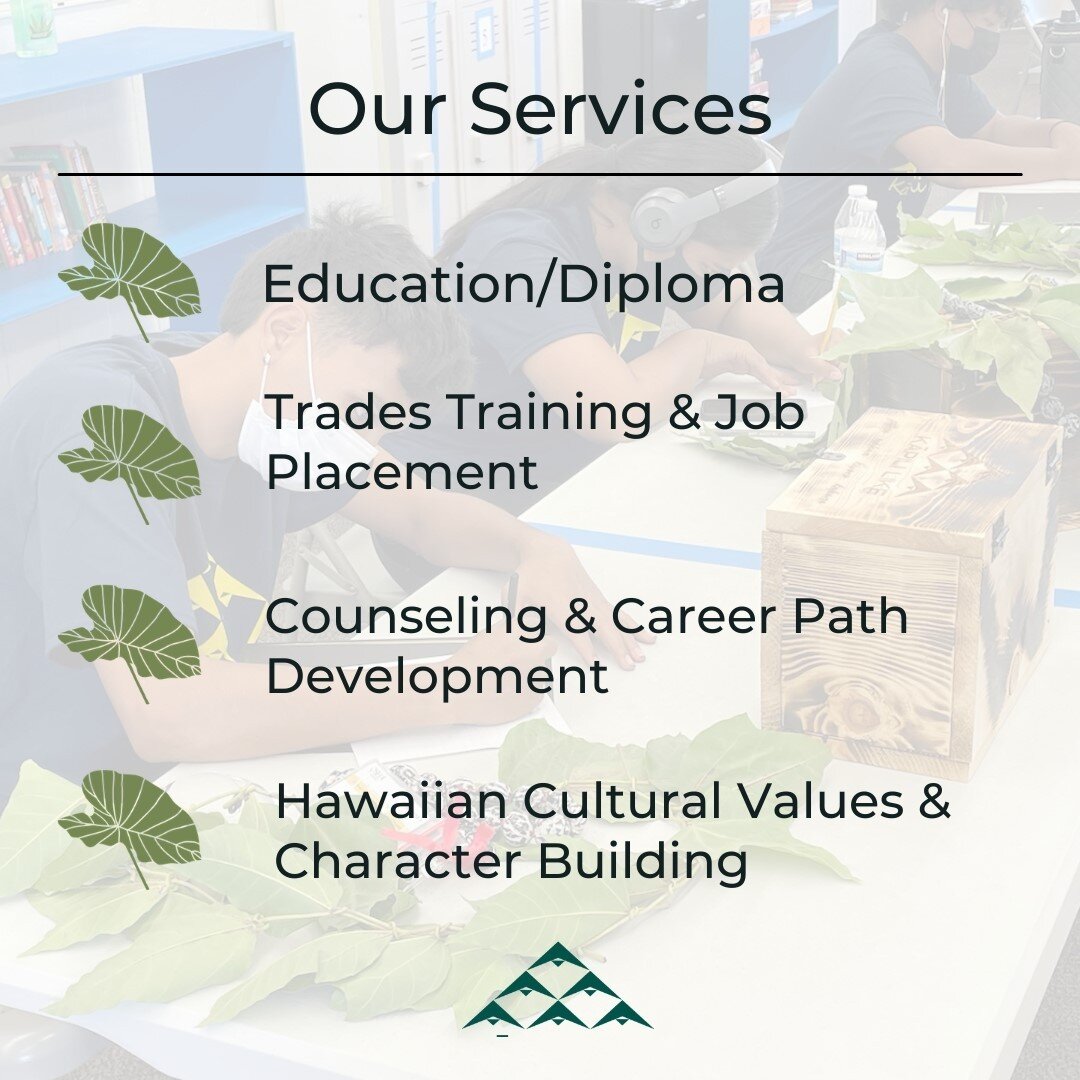 We provide workforce training and career pathways for Native Hawaiians and the underserved peoples of Hawaiʻi who may be in transition or displaced in our community. More than 600 people have graduated our program and they continue to thrive in their