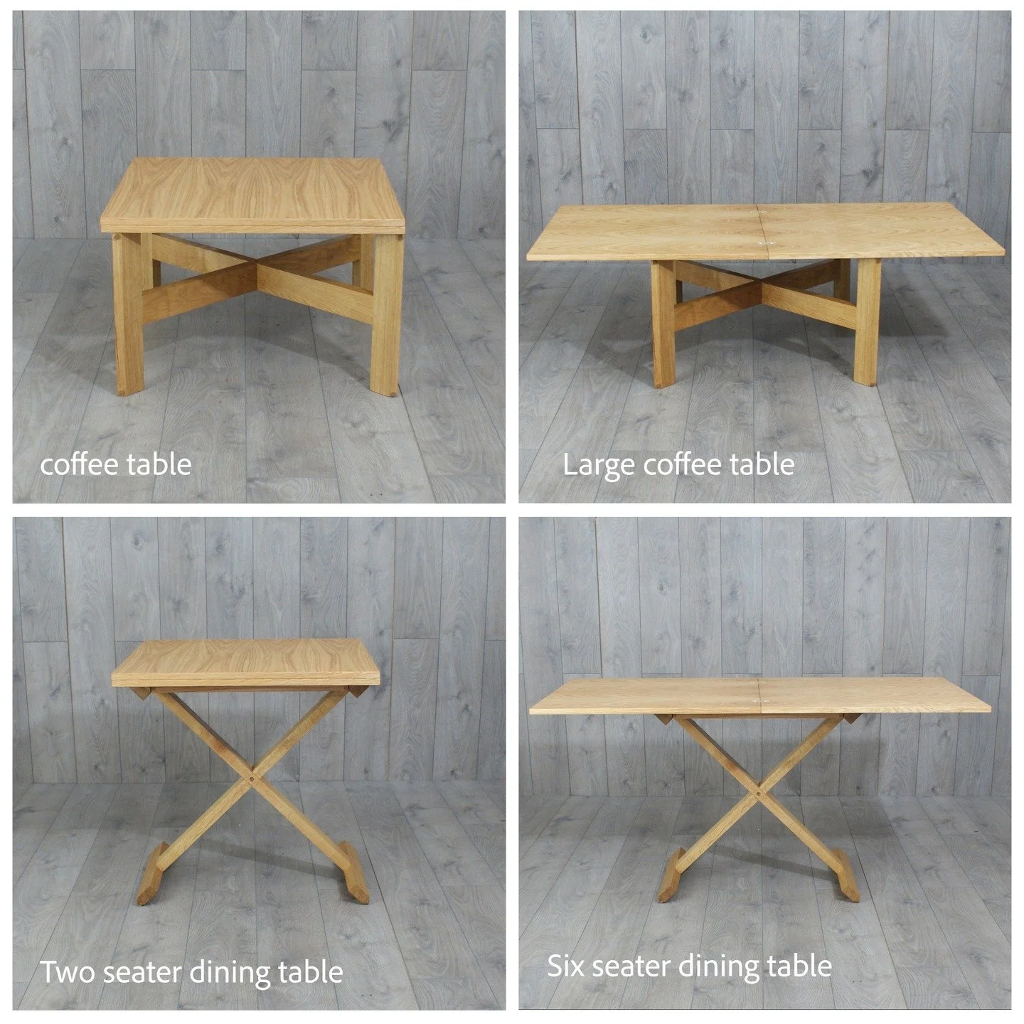 ✨ Exclusive Limited-Time Offer ✨

Our ConverTable Eco is now available with 10% off when ordered through Not On The High Street.

Expertly crafted from solid oak, this beautifully designed coffee table transforms effortlessly into a full six-seater d