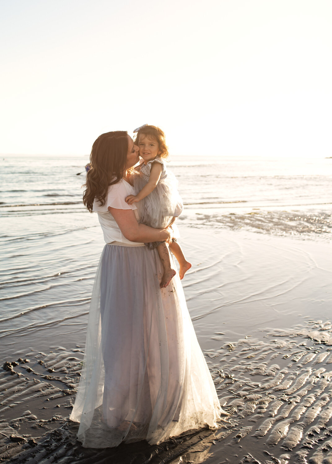 Mom and daughter photo