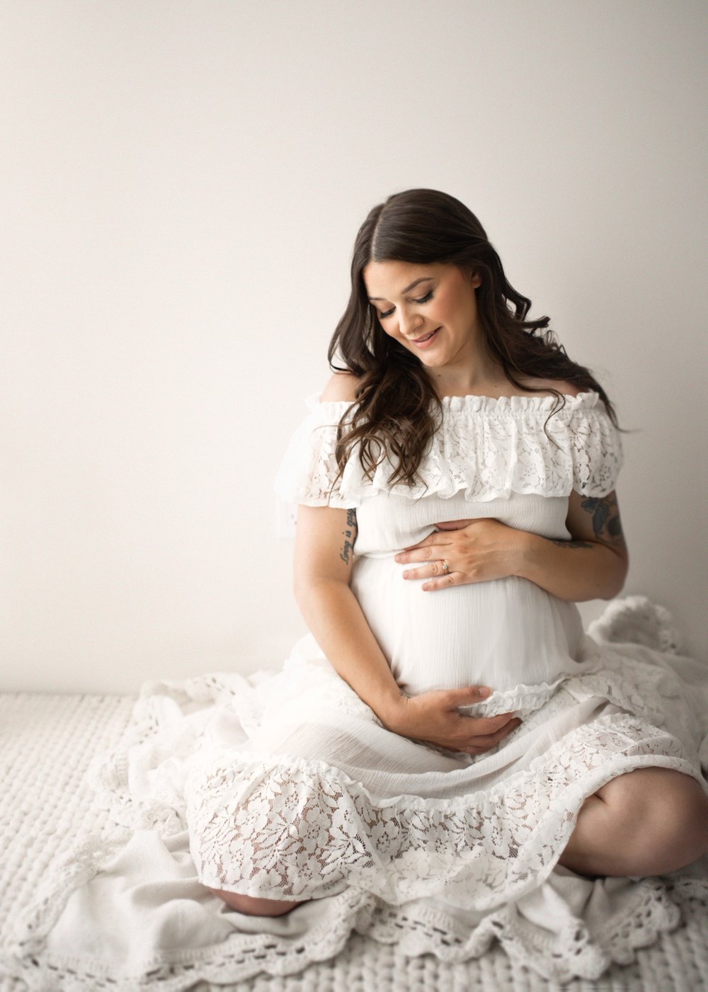 Studio Maternity Photographer Vancouver