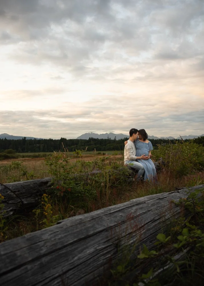 Iona Beach Maternity Session