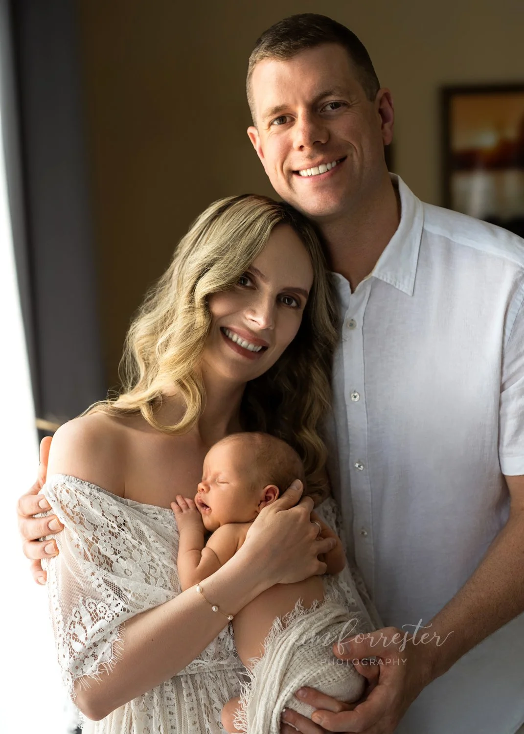 Newborn and Parents Photo