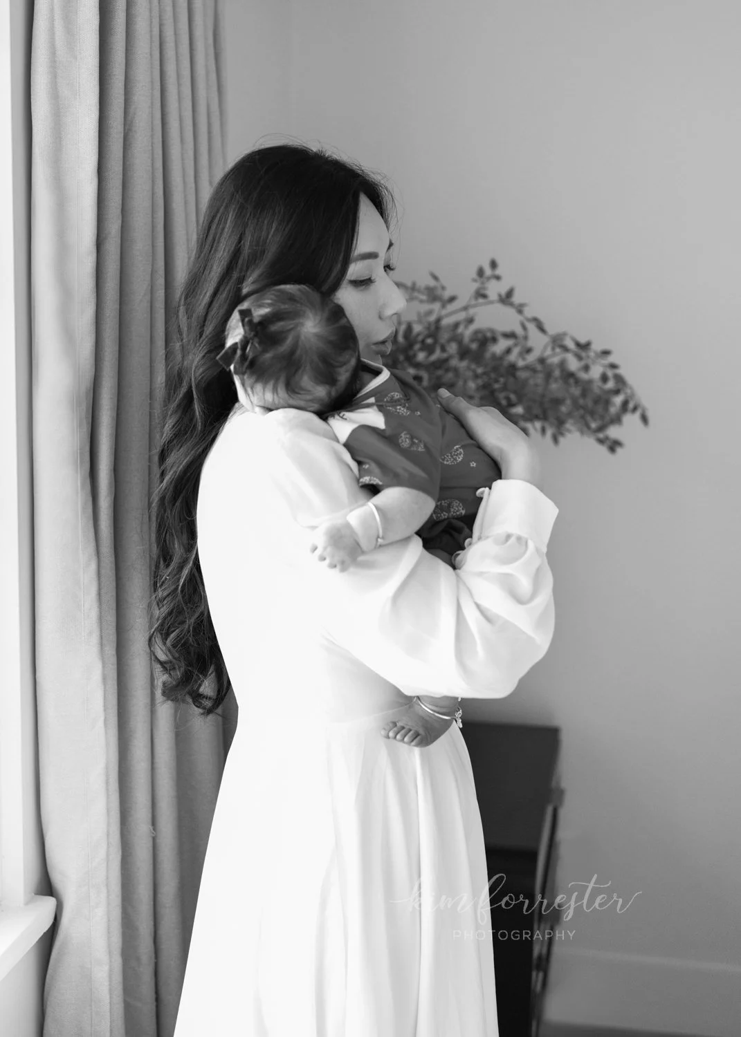 Candid Mom and Baby Photo