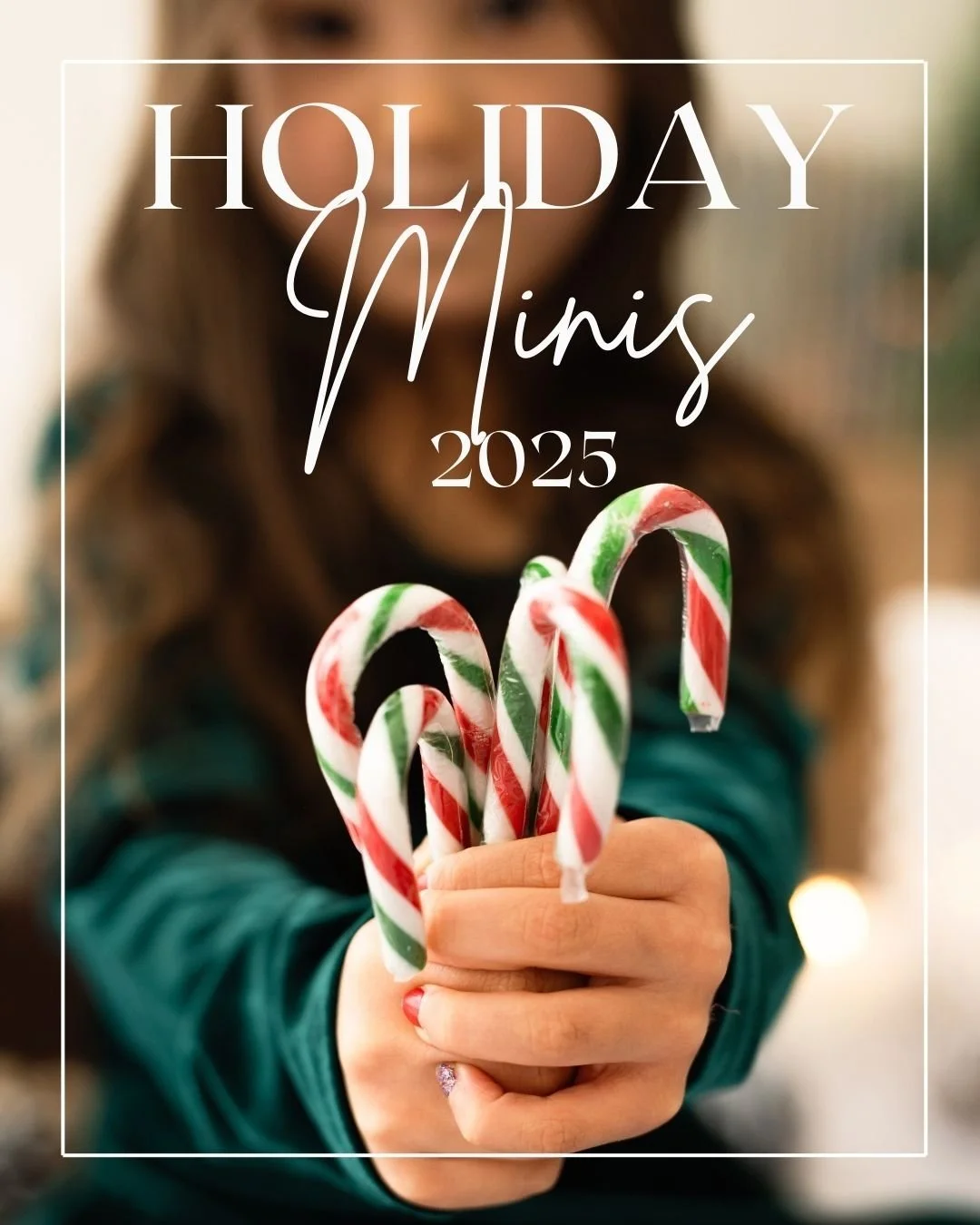 ✨ Holiday Mini Sessions Are Back! ✨​​​​​​​​
​​​​​​​​
Our most anticipated sessions of the season have returned. Elegant, timeless, and designed to capture the warmth and wonder of the holidays. Spaces are limited and go quick - don't miss out and gra