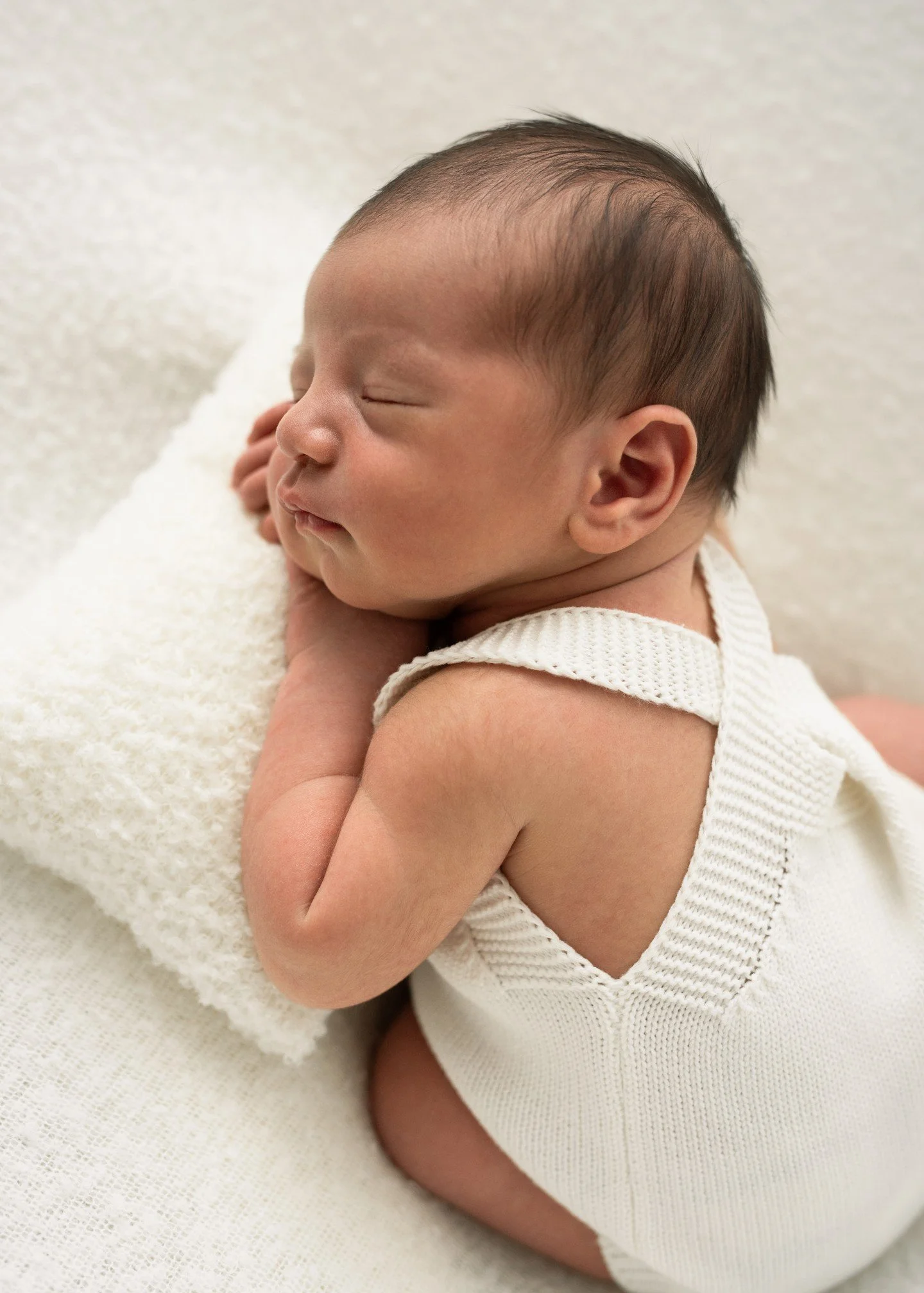 Mini human, on a mini knit romper, on a mini cushion.
-
#MiniHuman #MiniKnitRomper #TinyAndAdorable #NewbornFashion #AuthenticNewborn #MinimalistNewborn #VernonNewbornPhotographer #KelownaNewbornPhotographer #ColdstreamNewbornPhotographer #LumbyNewb