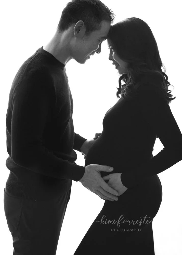 Silhouette Maternity Portraits Kelowna
