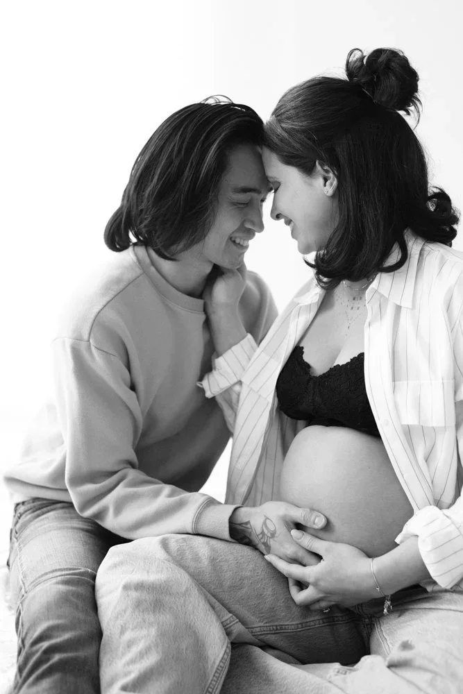 In-Home Maternity Photography Vernon