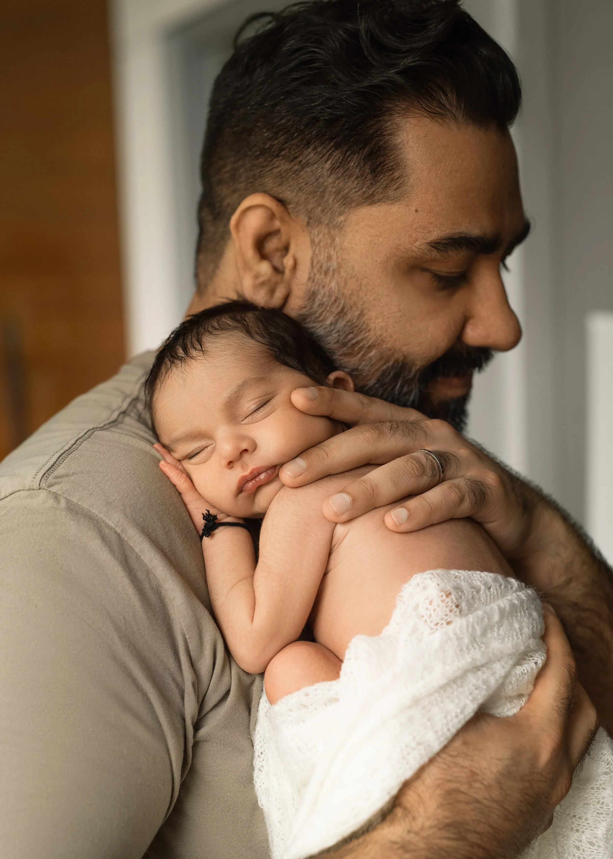 Dad Holding Baby