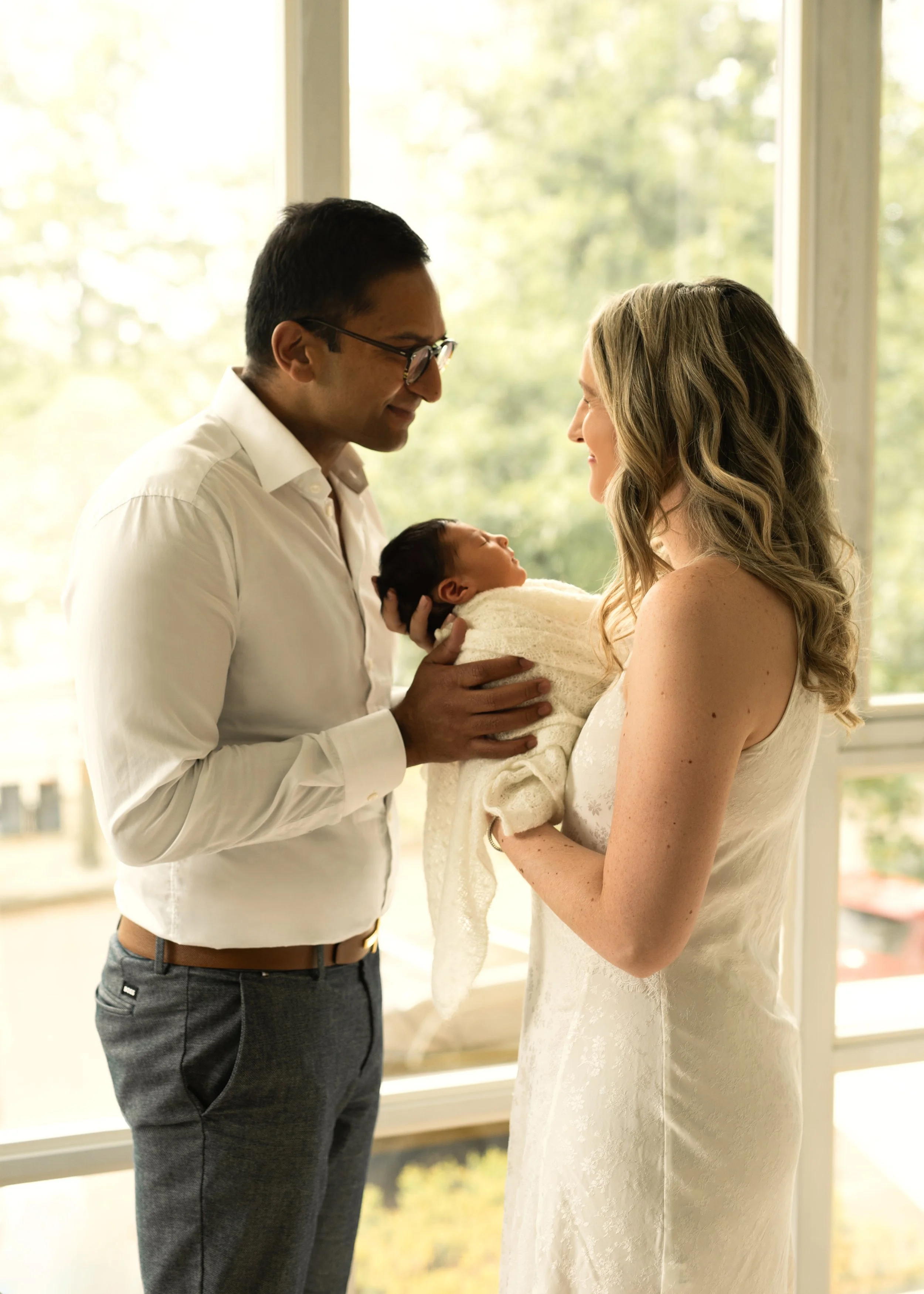 Pure and simple newborn photos