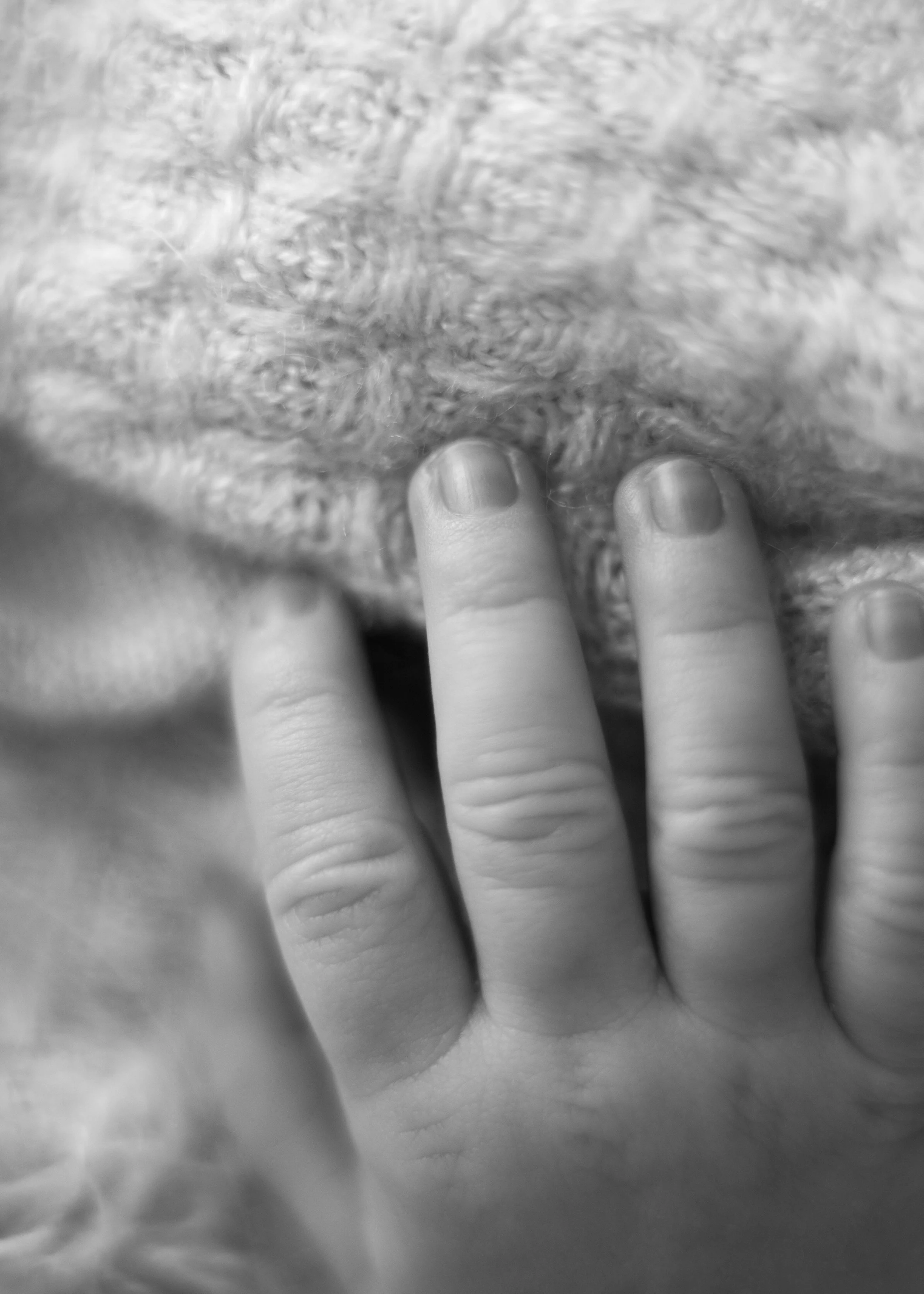 Delicate Newborn Fingers