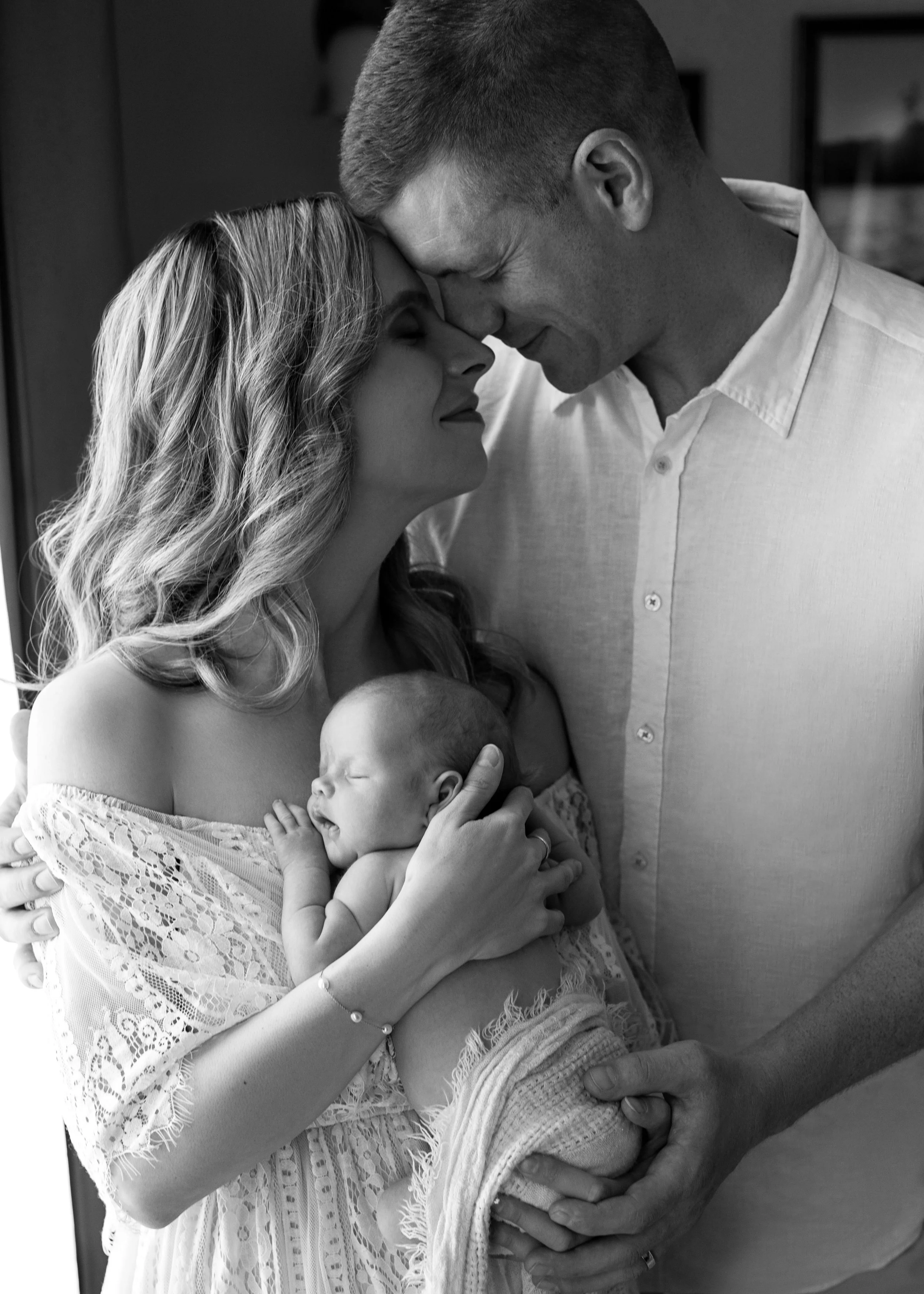 Newborn Session At Home Kelowna