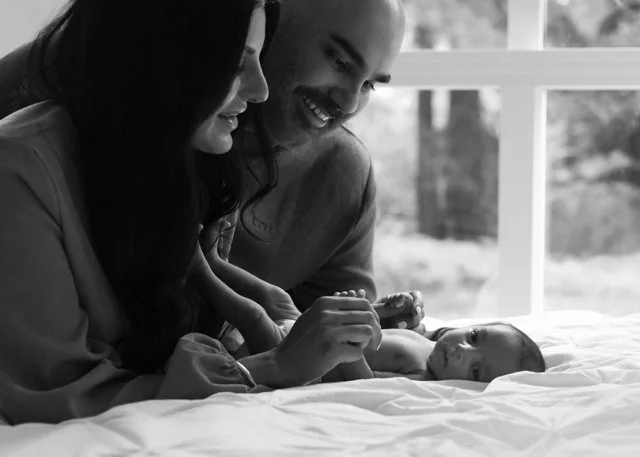 Natural Newborn Session At Home