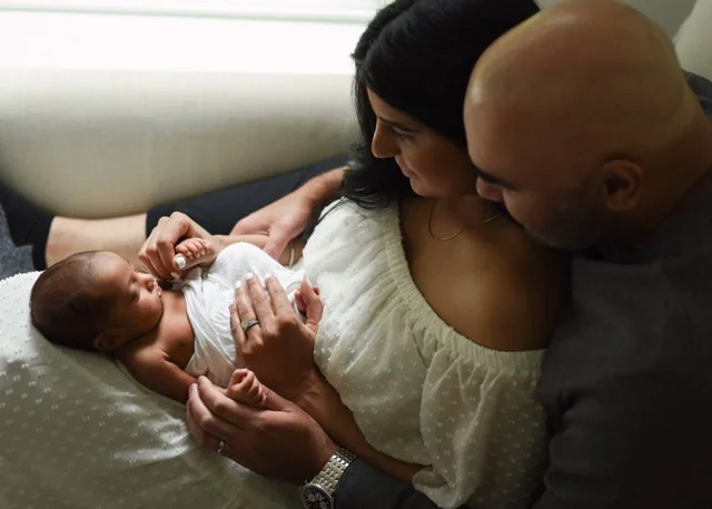 A Cozy In-Home Newborn Session in South Surrey 