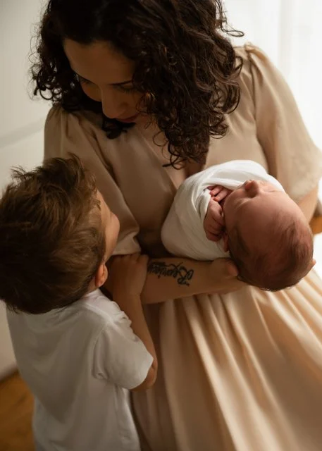 In-Home Newborn and Family Photography Vancouver