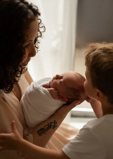 Candid Newborn Moments Vancouver