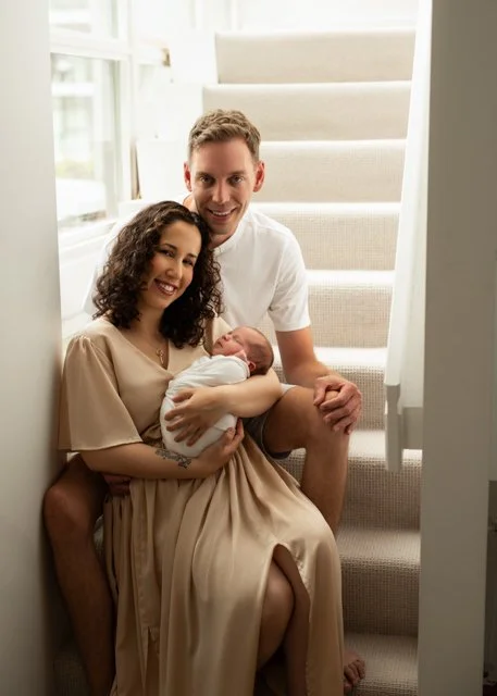 Newborn and Parents Portrait