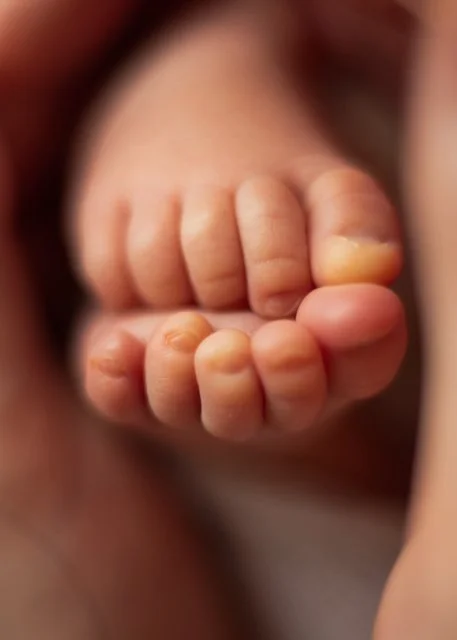 Newborn Closeup Photography Vancouver