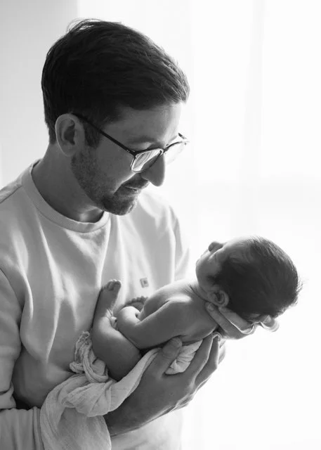 At Home Newborn Session In Vancouver