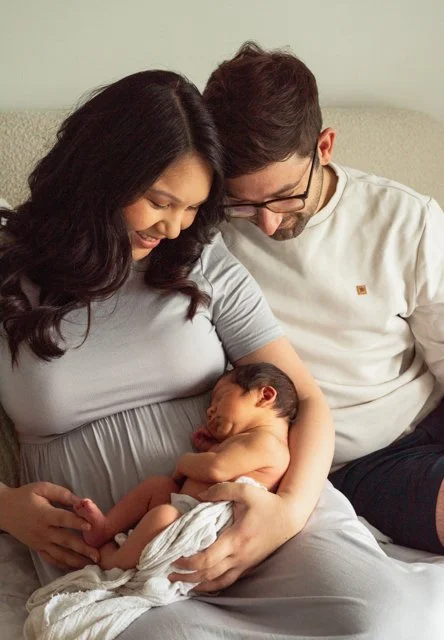 Candid Newborn and Family Photography