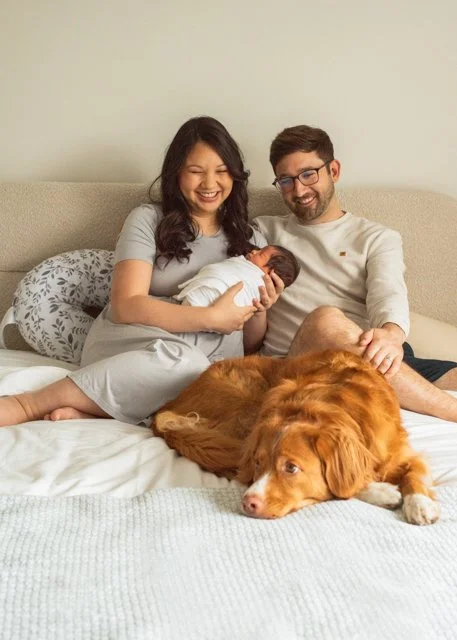 Lifestyle Newborn Photography at Home